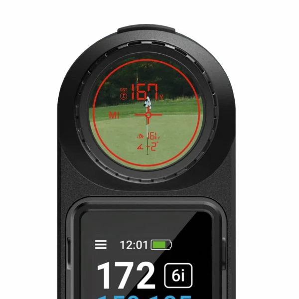 SHOT SCOPE PRO LX+ LASER RANGEFINDER / GOLF GPS / SHOT TRACKER – ORANGE - Image 4