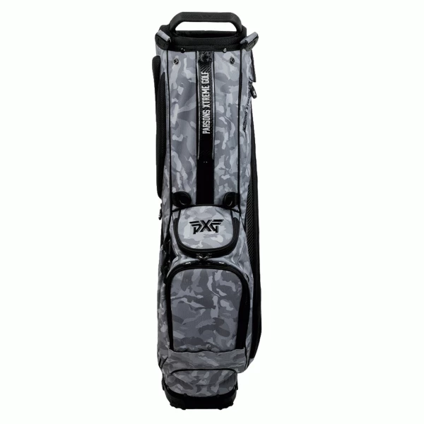 PXG LIGHTWEIGHT GOLF STAND CARRY BAG – GREY CAMO - Image 4