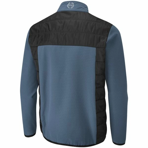 PING NORSE S4 SENSORWARM ZONED JACKET – STORMCLOUD / BLACK - Image 2