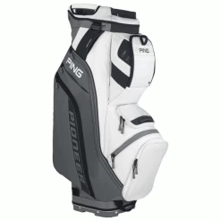 PING PIONEER 214 GOLF CART BAG – GREY / WHITE
