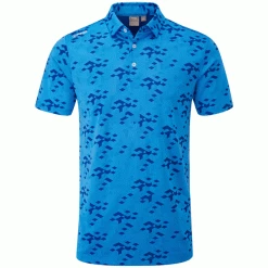 PING RAE GOLF POLO SHIRT – FRENCH BLUE