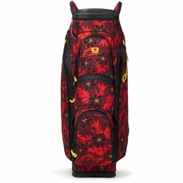 OGIO ALL ELEMENTS SILENCER CART BAG – RED FLOWER PARTY - Image 3