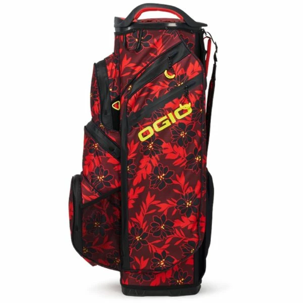 OGIO ALL ELEMENTS SILENCER CART BAG – RED FLOWER PARTY - Image 2