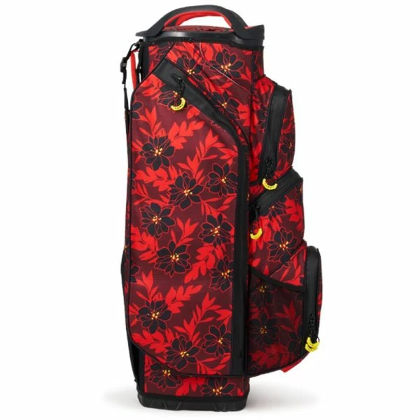 OGIO ALL ELEMENTS SILENCER CART BAG – RED FLOWER PARTY - Image 5