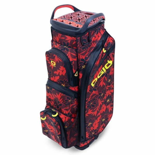 OGIO ALL ELEMENTS SILENCER CART BAG – RED FLOWER PARTY - Image 6