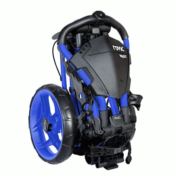 CLICGEAR ROVIC RV1C GOLF PUSH TROLLEY – BLUE