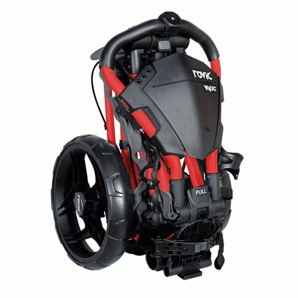 CLICGEAR ROVIC RV1C GOLF PUSH TROLLEY – RED