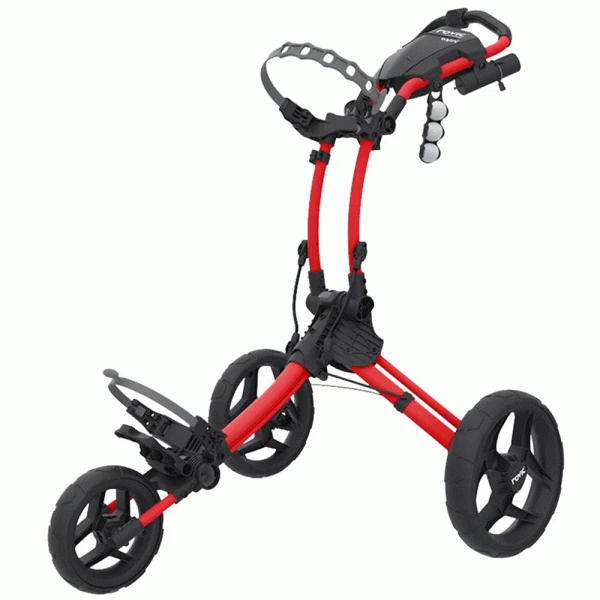 CLICGEAR ROVIC RV1C GOLF PUSH TROLLEY – RED - Image 2