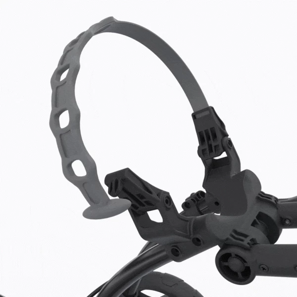 CLICGEAR ROVIC RV1C GOLF PUSH TROLLEY – BLUE - Image 4