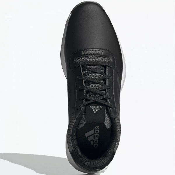 ADIDAS S2G SL GOLF SHOES – CORE BLACK / GREY FIVE / GREEN OXIDE - Image 2