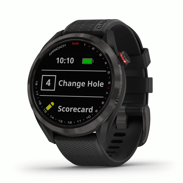 GARMIN APPROACH S42 GOLF GPS WATCH – BLACK - Image 2