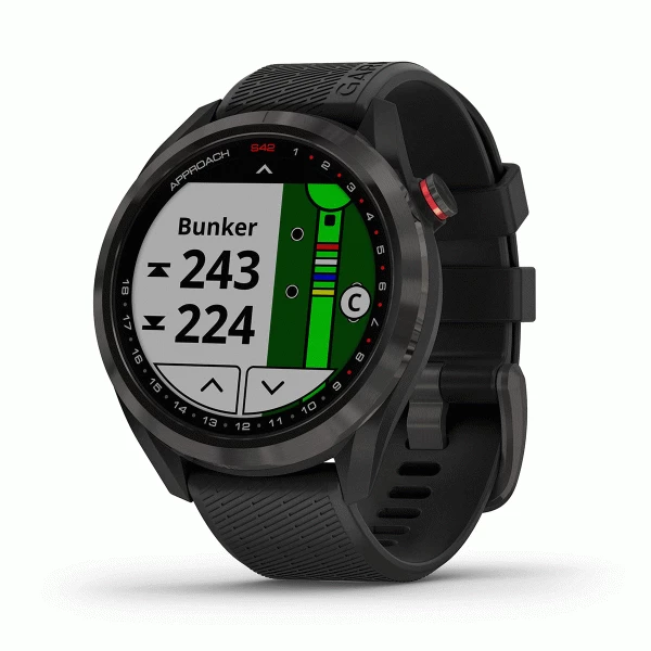 GARMIN APPROACH S42 GOLF GPS WATCH – BLACK - Image 6