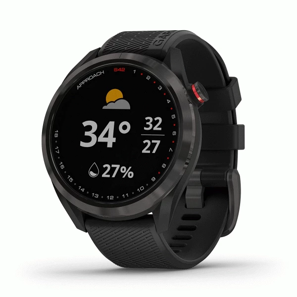 GARMIN APPROACH S42 GOLF GPS WATCH – BLACK - Image 10