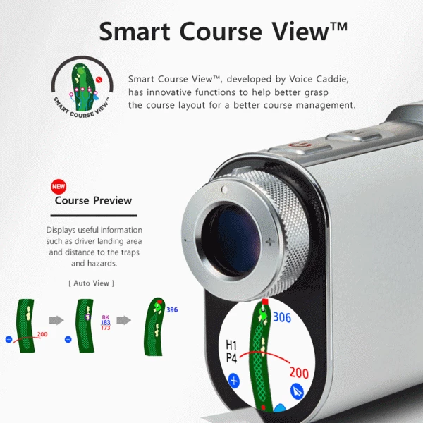 VOICE CADDIE SL2 ACTIVE GOLF GPS LASER RANGEFINDER - Image 4