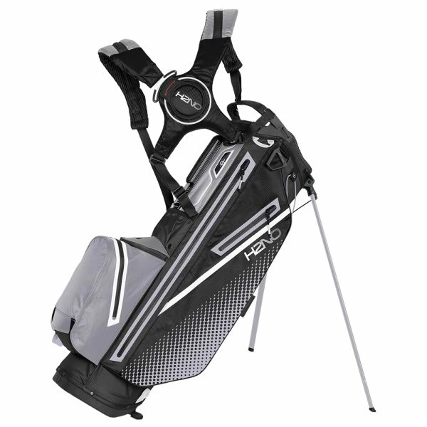 SUN MOUNTAIN 2023 H2NO LITE GOLF STAND BAG – BLACK / WHITE