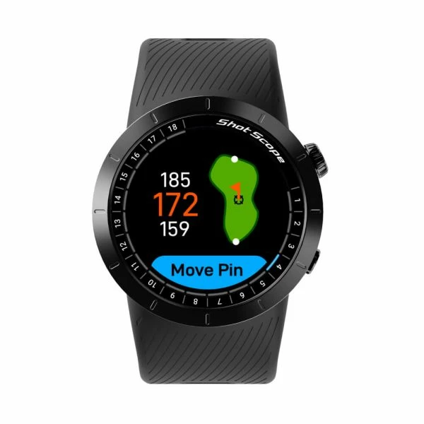 SHOT SCOPE X5 GOLF WATCH / GAME TRACKER – STEALTH BLACK - Image 5