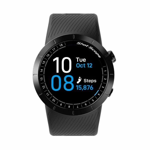 SHOT SCOPE X5 GOLF WATCH / GAME TRACKER – STEALTH BLACK - Image 7