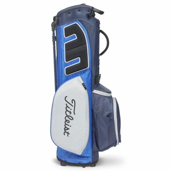 TITLEIST PLAYERS 5 STADRY STAND BAG – NAVY / ROYAL / GREY - Image 4