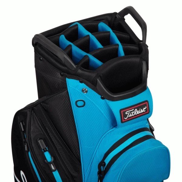 TITLEIST STADRY 14 GOLF CART BAG – BLACK / DORADO - Image 2