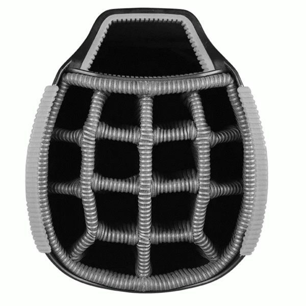 SUN MOUNTAIN H2NO STAFF WATERPROOF GOLF CART BAG – BLACK / WHITE / RED - Image 2