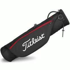 TITLEIST 2023 CARRY BAG – BLACK / RED