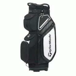 TAYLORMADE PRO SERIES 8.0 GOLF CART BAG – BLACK / WHITE