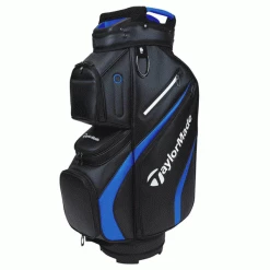 TAYLORMADE DELUXE GOLF CART TROLLEY BAG – BLACK / BLUE