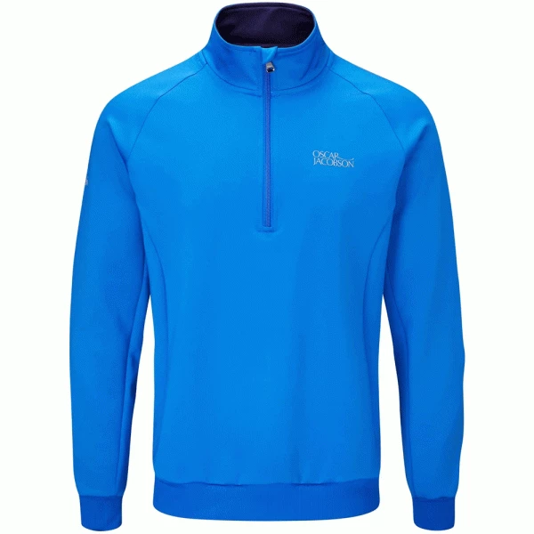 OSCAR JACOBSON TRENT TOUR 1/2 ZIP MID LAYER β ROYAL BLUE