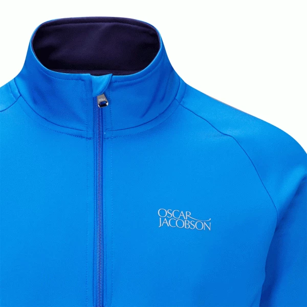 OSCAR JACOBSON TRENT TOUR 1/2 ZIP MID LAYER β ROYAL BLUE - Image 3