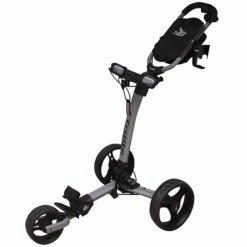 AXGLO TRILITE 3 WHEEL GOLF TROLLEY – GREY / BLUE +FREE £39.99 ACCESSORY PACK