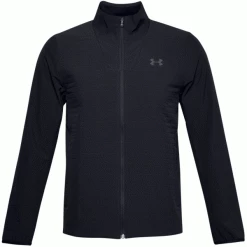 UNDER ARMOUR STORM REVO FULL ZIP GOLF WIND JACKET – BLACK