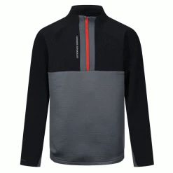 UNDER ARMOUR STORM DAYTONA GOLF PULLOVER – GREY / BLACK