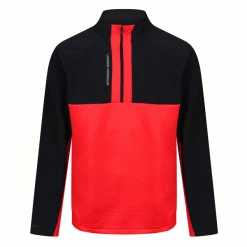 UNDER ARMOUR STORM DAYTONA GOLF PULLOVER – RED