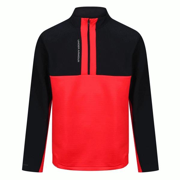 UNDER ARMOUR STORM DAYTONA GOLF PULLOVER – RED