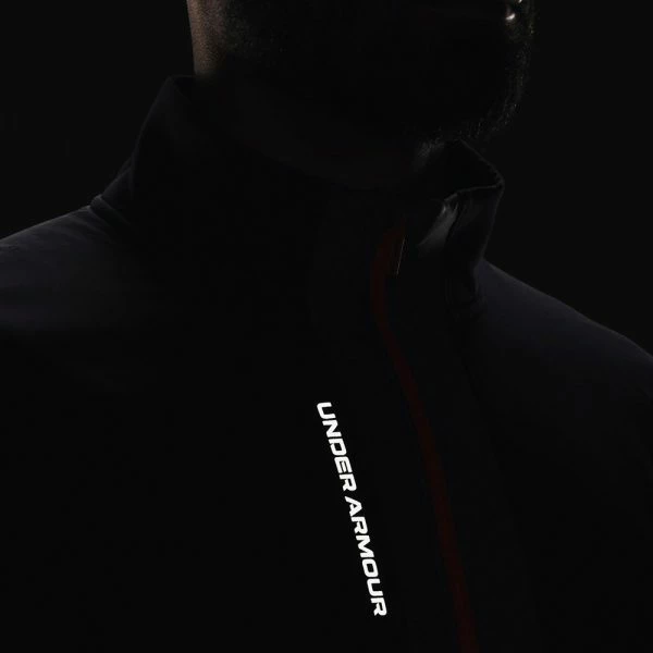 UNDER ARMOUR STORM DAYTONA GOLF PULLOVER – GREY / BLACK - Image 6