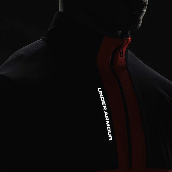 UNDER ARMOUR STORM DAYTONA GOLF PULLOVER – RED - Image 6