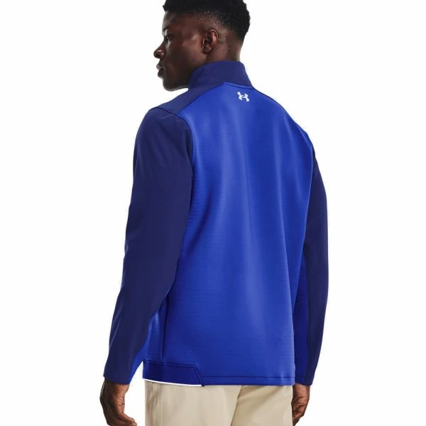 UNDER ARMOUR STORM DAYTONA GOLF PULLOVER – BLUE - Image 3