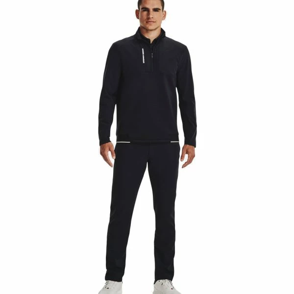 UNDER ARMOUR STORM DAYTONA GOLF PULLOVER – BLACK - Image 3