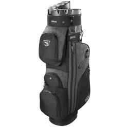 WILSON STAFF 2023 I-LOCK III GOLF CART BAG – BLACK / CHARCOAL