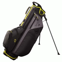 WILSON STAFF FEATHER GOLF STAND CARRY BAG – BLACK / CITRON
