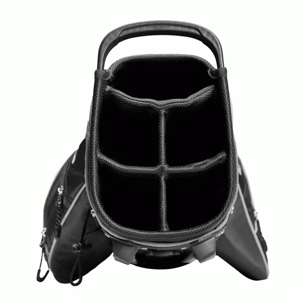 WILSON STAFF FEATHER GOLF STAND CARRY BAG – BLACK / CITRON - Image 2