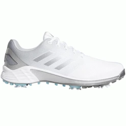 ADIDAS ZG21 GOLF SHOES – CLOUD WHITE / DARK SILVER METALLIC