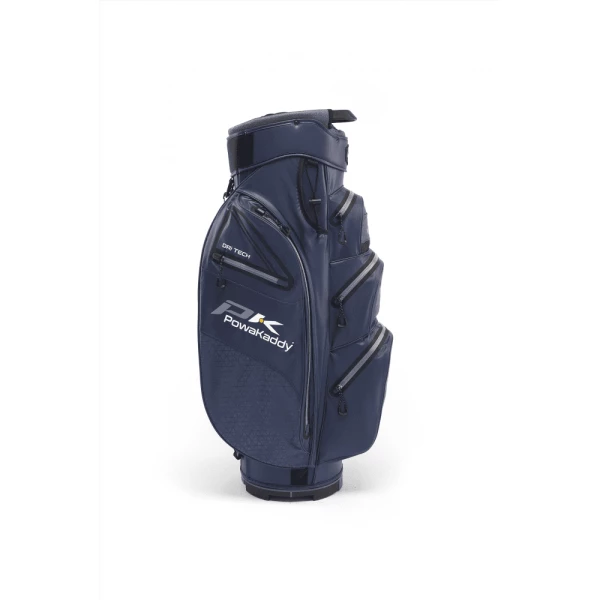 POWAKADDY DRI-TECH 14 WAY WATERPROOF GOLF CART TROLLEY BAG – BLUE/GREY - Image 2