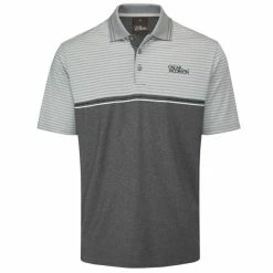 OSCAR JACOBSON WHITBY POLO SHIRT – LUNAR GREY