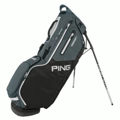 PING HOOFER 14 GOLF STAND CARRY BAG – SLATE / BLACK