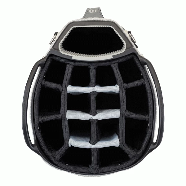 BIG MAX AQUA TOUR 3 WATERPROOF GOLF TOUR CART TROLLEY BAG β BLACK - Image 2