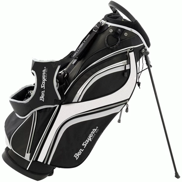 BEN SAYERS DLX 14 WAY GOLF STAND CARRY BAG – WHITE