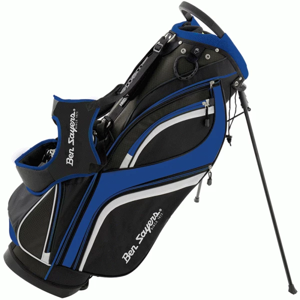 BEN SAYERS DLX 14 WAY GOLF STAND CARRY BAG β BLUE